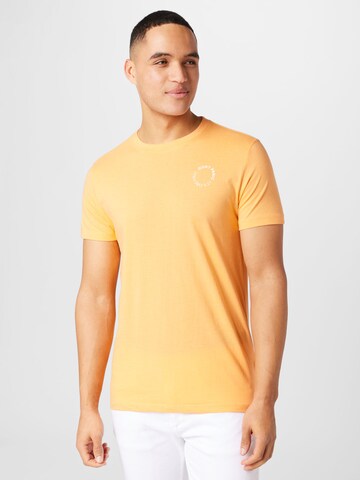 Kronstadt T-Shirt 'Timmi' in Orange: Vorderseite