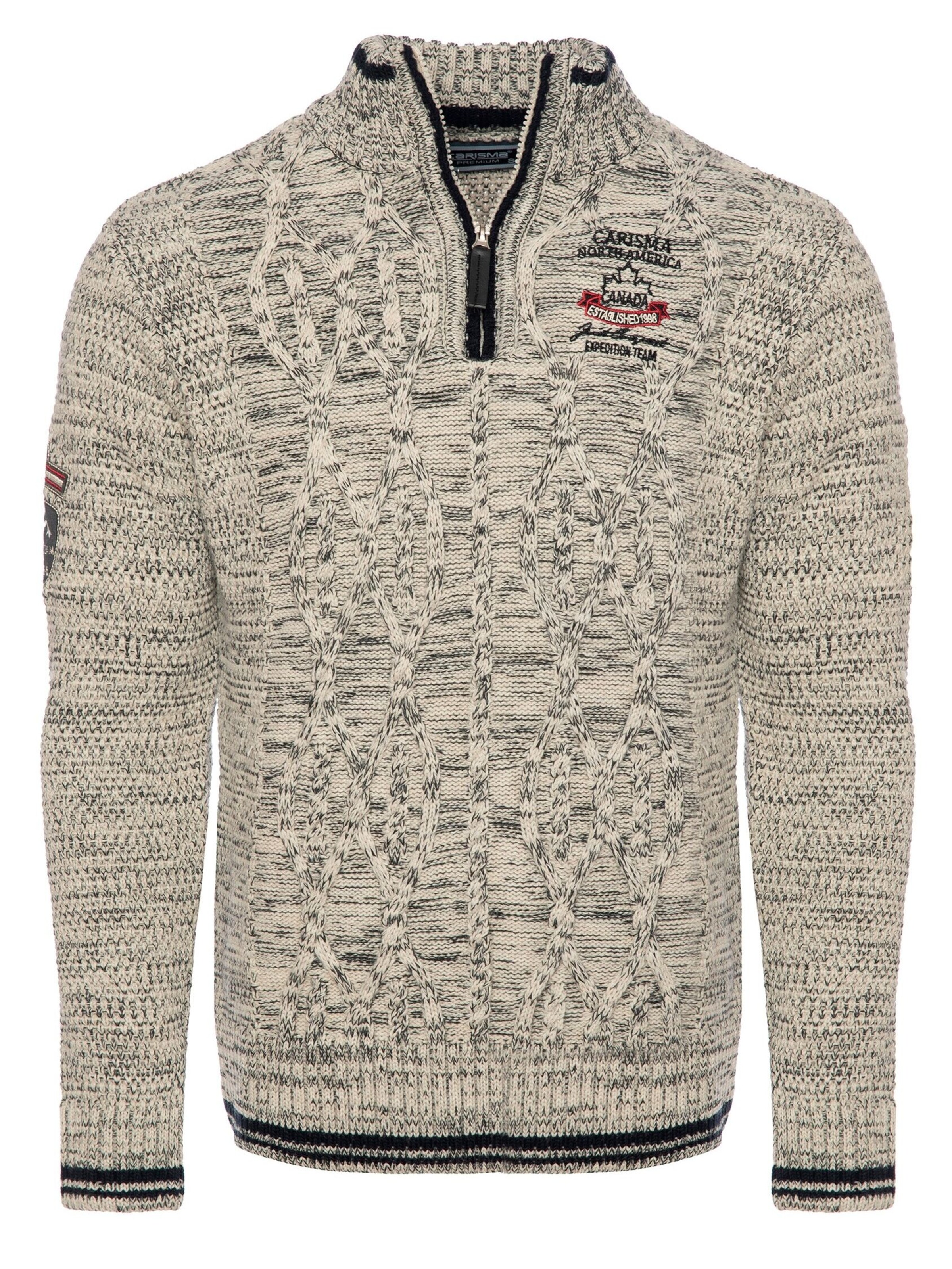 Pull-over CARISMA en beige : devant