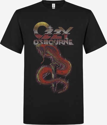Ozzy Osbourne Koszulka 'Ozzy Osbourne Snake T-Shirt' w kolorze czarny: przód