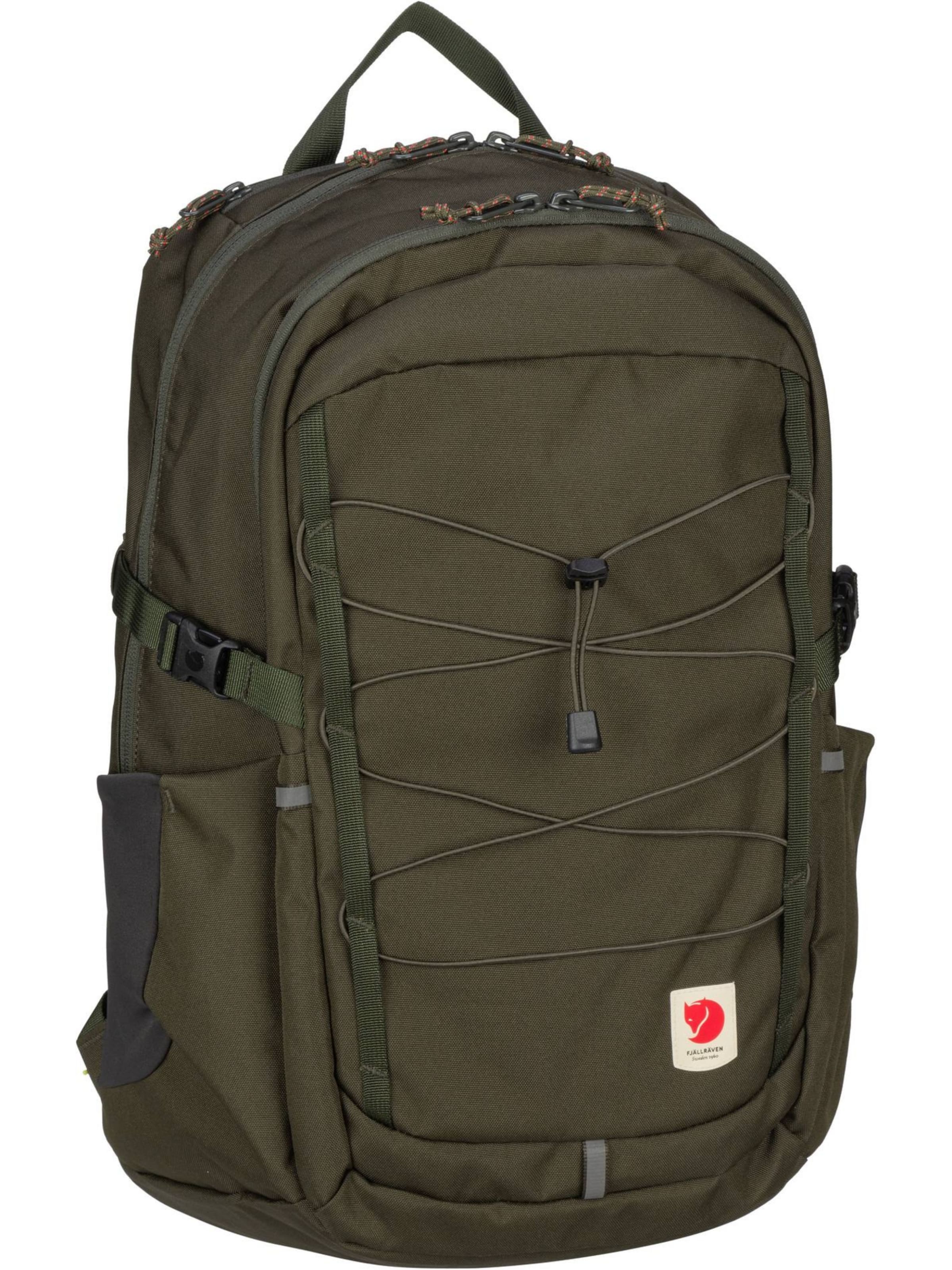 Zaino 'Skule 28' di Fjällräven in verde: frontale