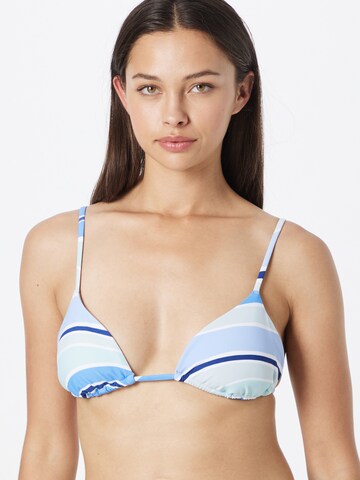 HOLLISTER Triangel Bikinitop in Blau: predná strana