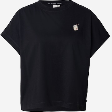 QS Shirt in Black: front