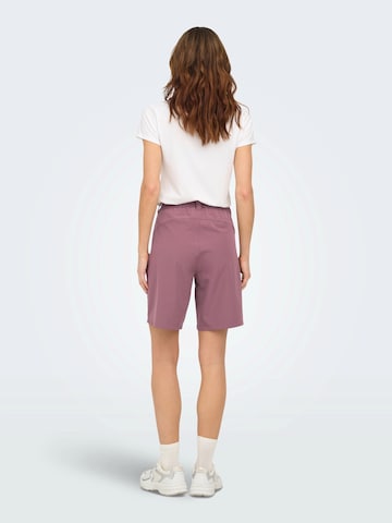 ONLY PLAY Regularen Outdoor hlače 'ONPWALK' | roza barva