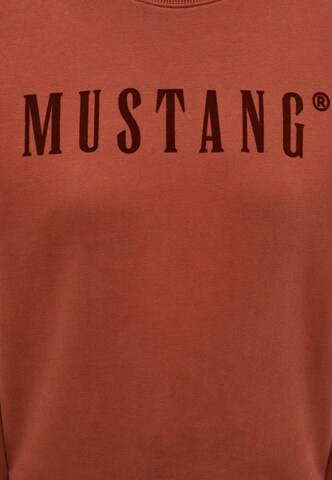 MUSTANG Sweatshirt in Rot