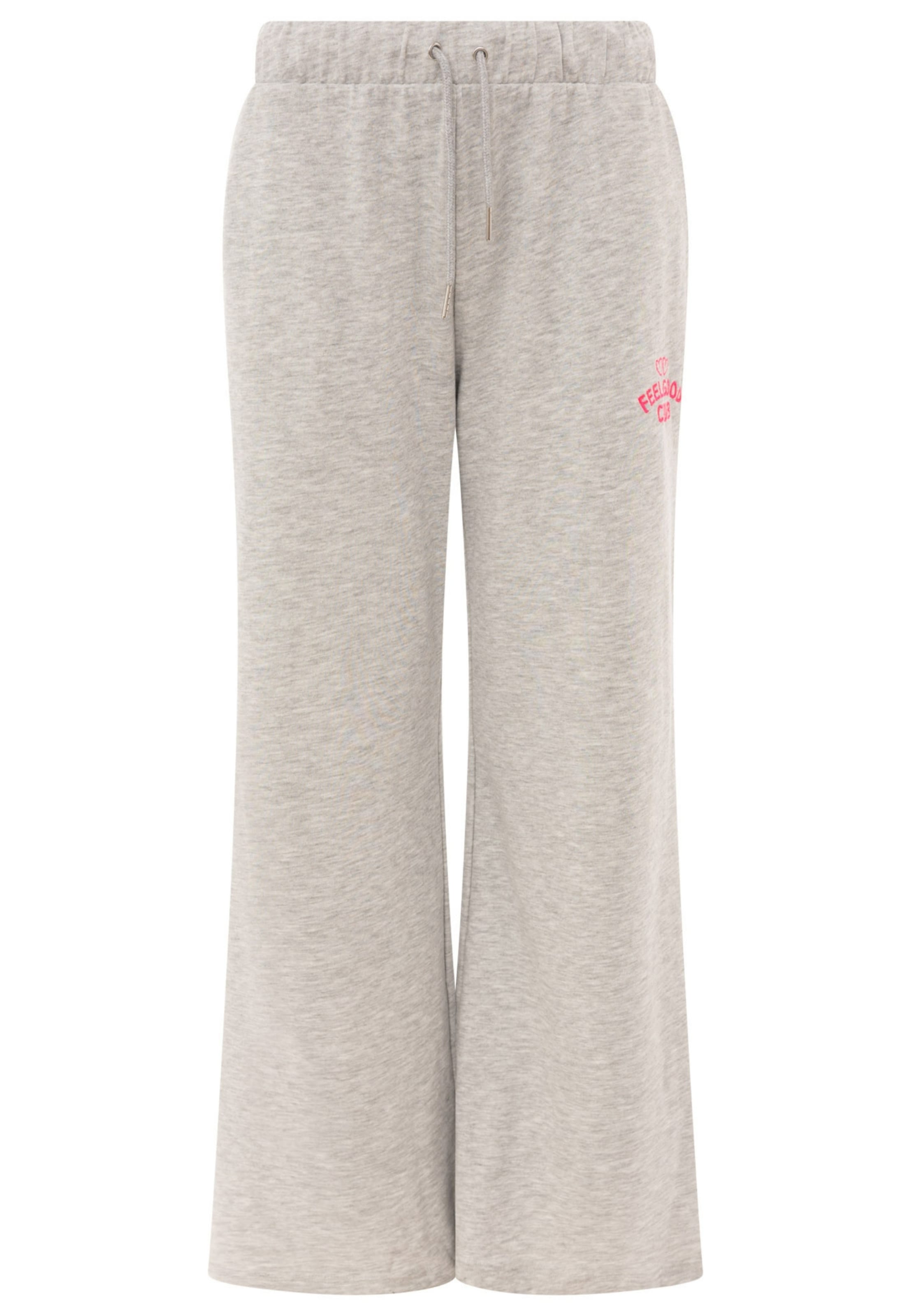 Regular Pantalon Zwillingsherz en gris : devant