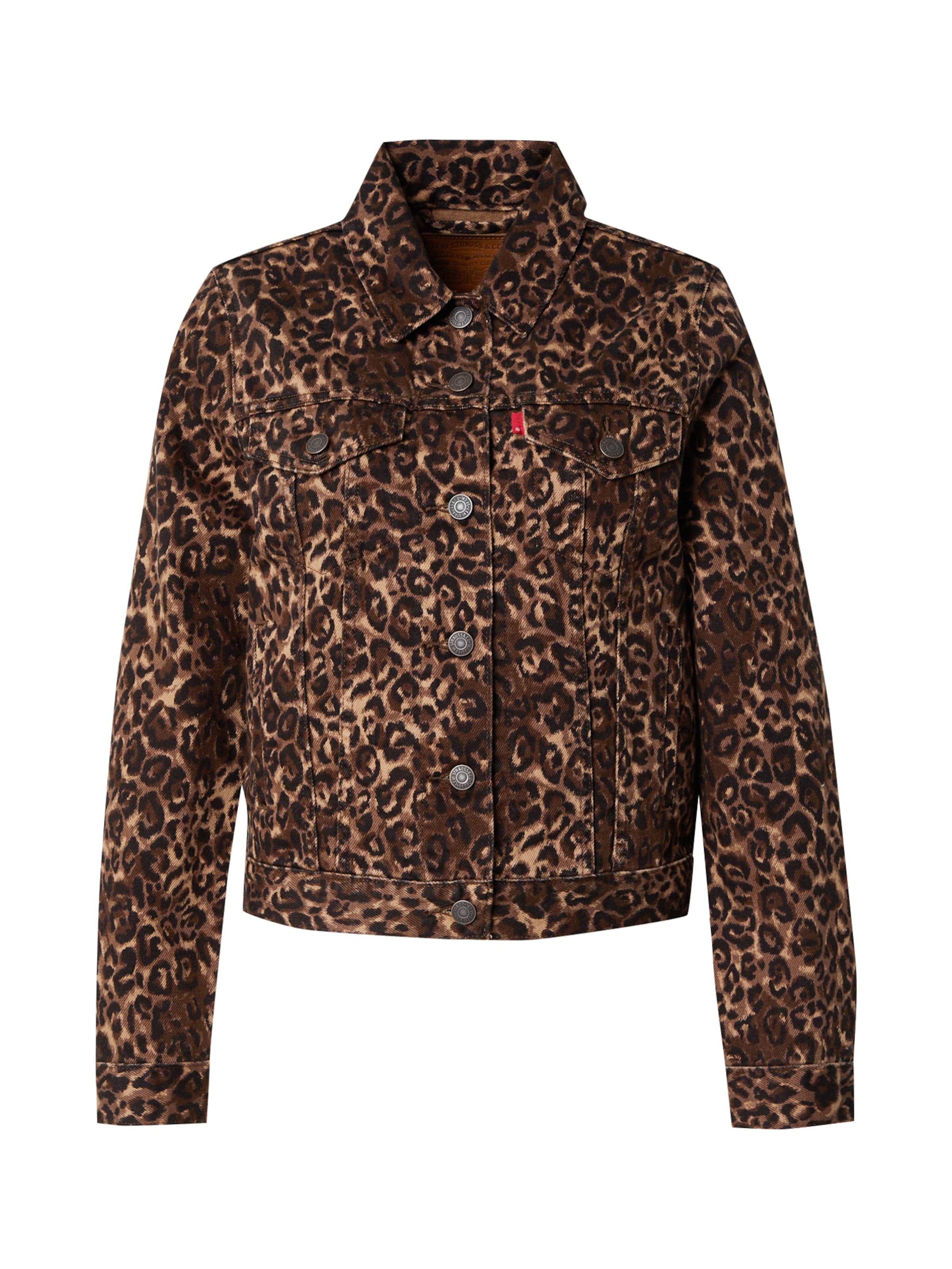 LEVI'S ® Φθινοπωρινό και ανοιξιάτικο μπουφάν 'Original Trucker Jacket' σε καφέ: μπροστά