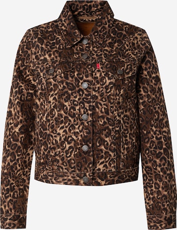 LEVI'S ® - Chaqueta de entretiempo 'Original Trucker Jacket' en marrón: frente