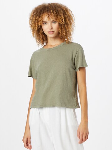 American Eagle Shirt 'TOMBOY' in Groen: voorkant