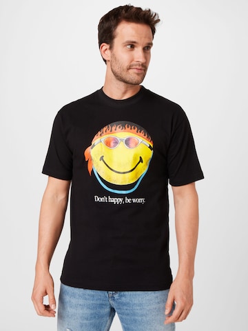 T-Shirt MARKET en noir : devant