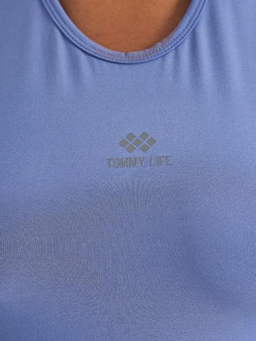 Tommy Life - Top desportivo em azul