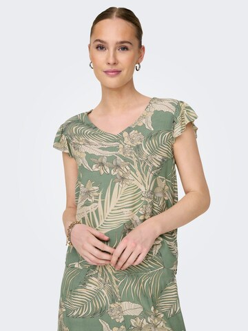 ONLY Shirt in Green: front