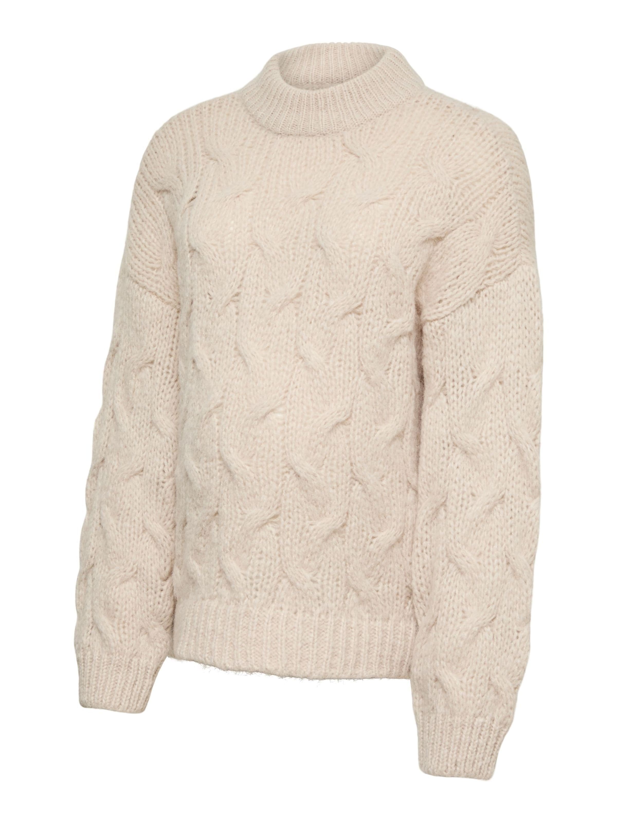 Vero Moda Maternity Trui in Beige: voorkant