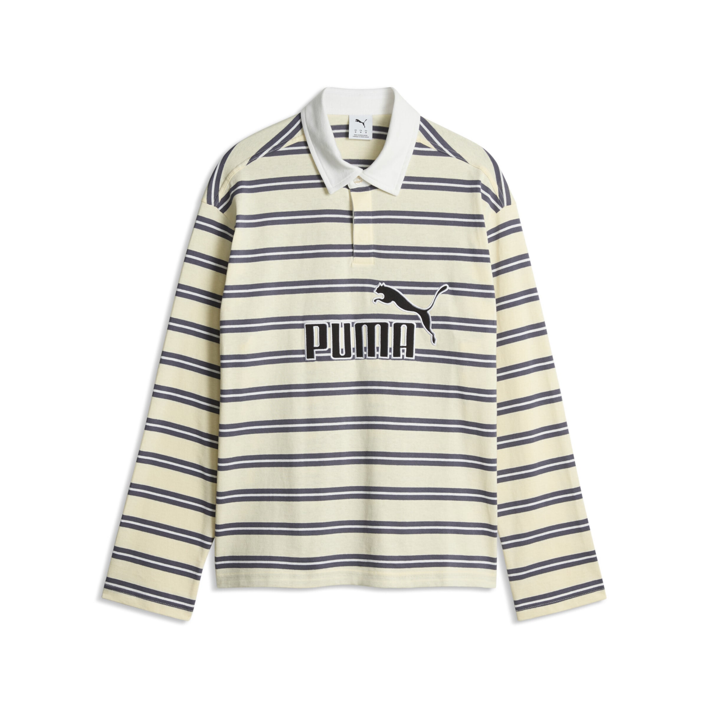 PUMA Shirt 'Essentials Elevated No. 1' in Geel: voorkant