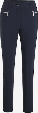 Pantalon 'Bella' Goldner en bleu : devant