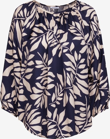 SEIDENSTICKER Blouse 'Schwarze Rose' in Blue: front