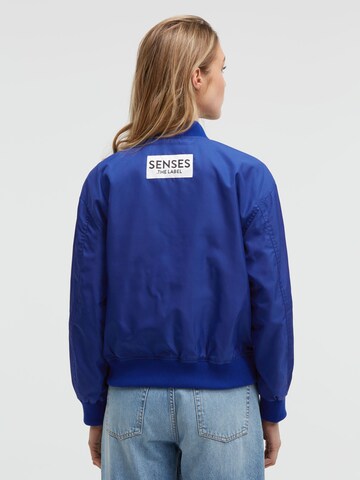 SENSES.THE LABEL Between-Season Jacket in Blue