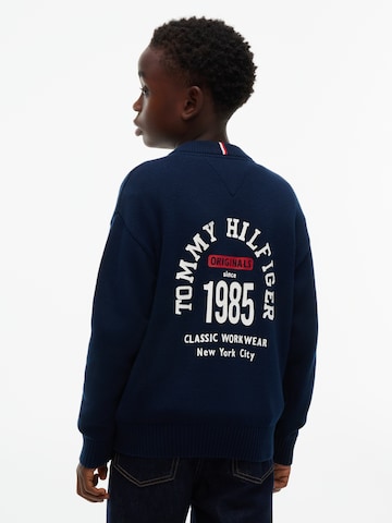 TOMMY HILFIGER Trui 'Essential' in Blauw: voorkant