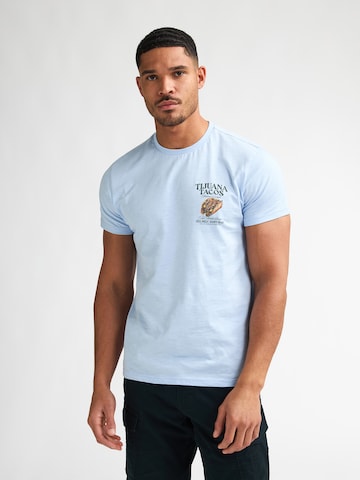 T-Shirt 'Tijuana' Petrol Industries en bleu : devant