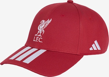 Casquette 'FC Liverpool' ADIDAS PERFORMANCE en rouge : devant