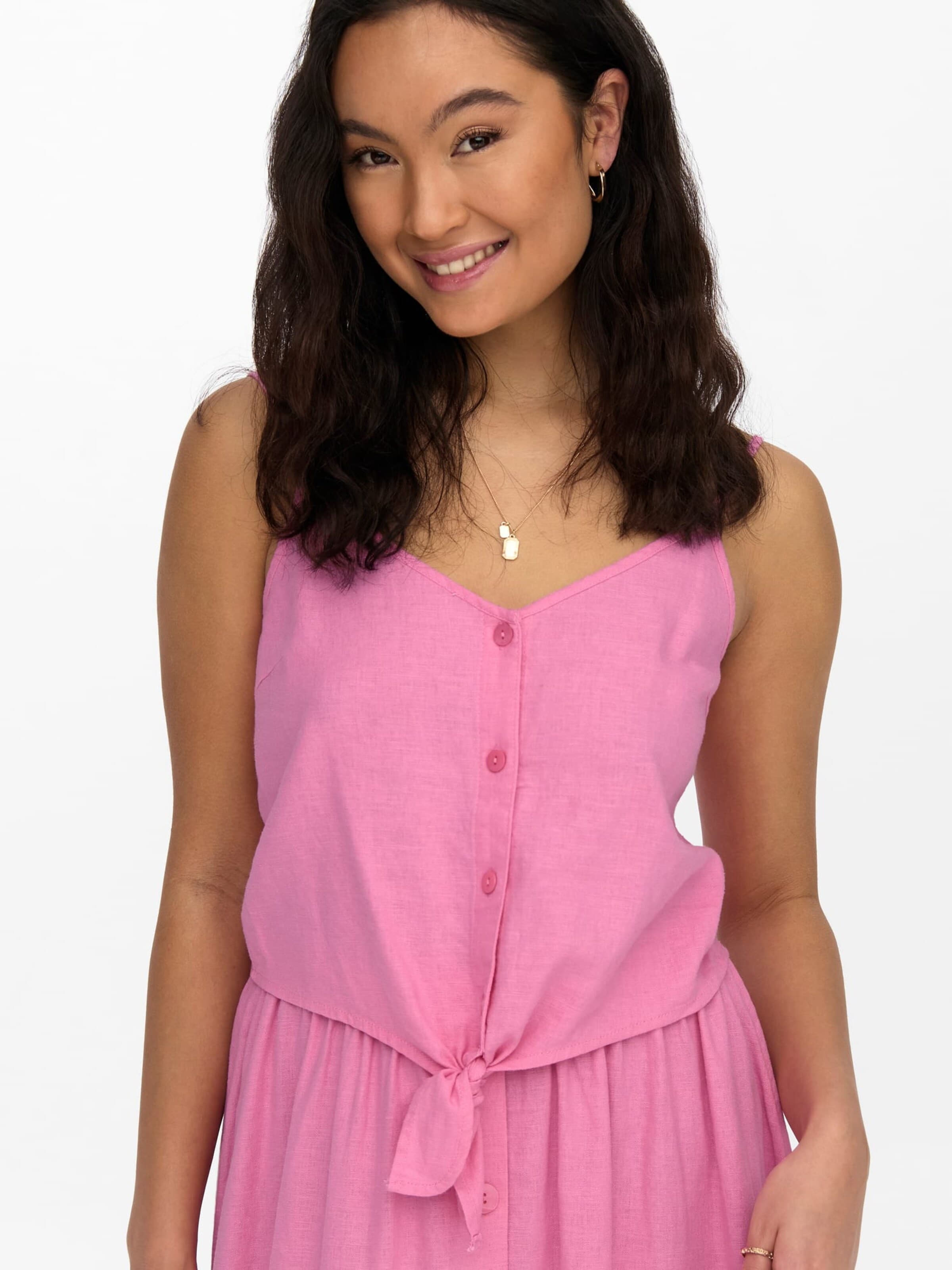 ONLY Tricot 'Card' in Roze