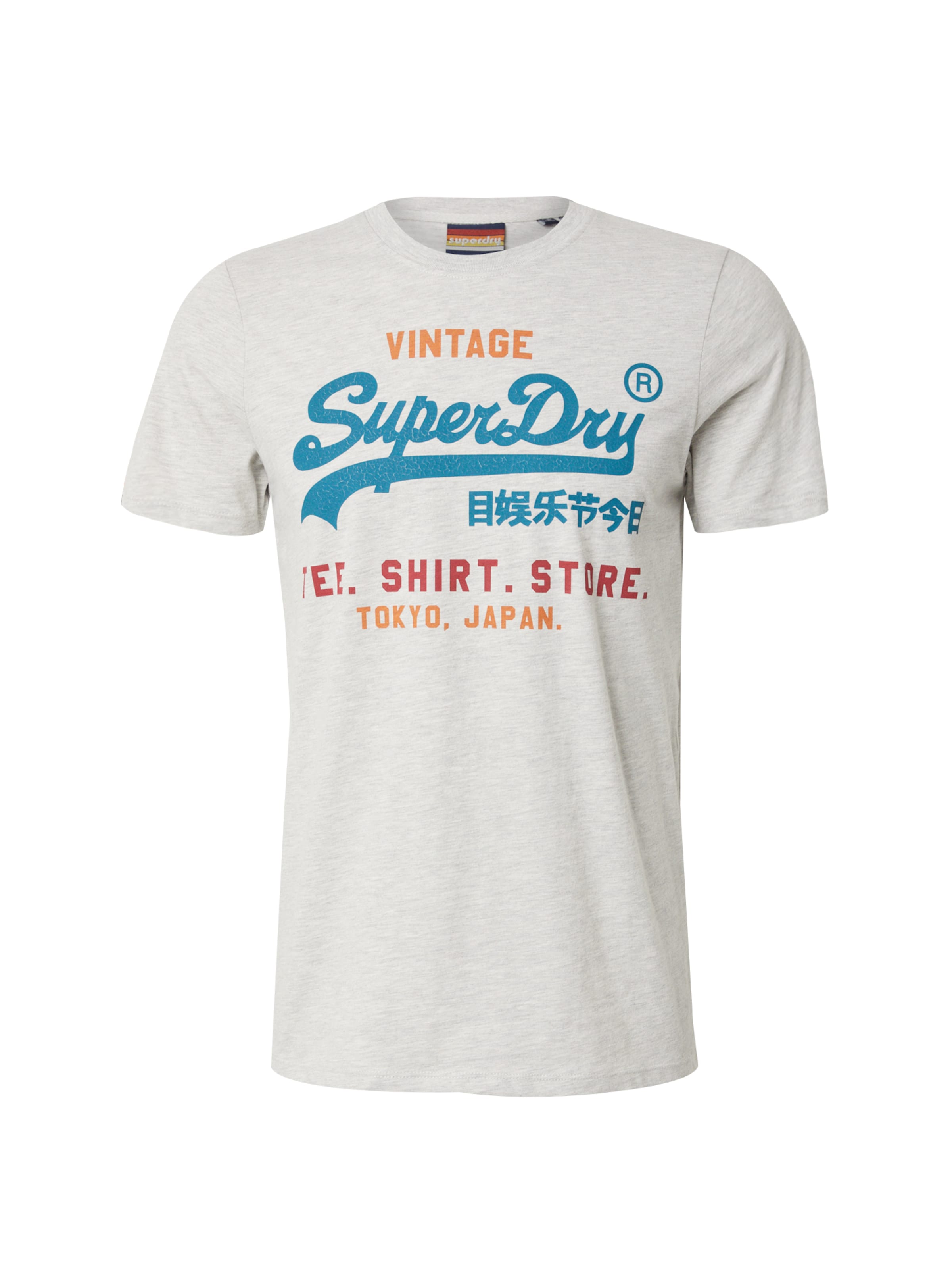 Superdry & Co T-Shirt 'Cali' in Grau: Vorderseite