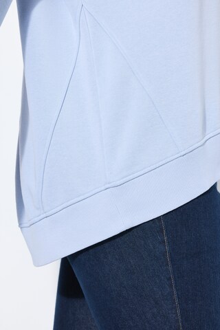 Ulla Popken Sweatshirt in Blue