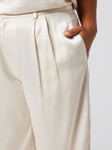 Loosefit Pantaloni 'EVE' di A LOT LESS in bianco