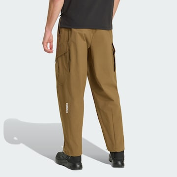 ADIDAS TERREX Tapered Outdoorbroek 'Xploric' in Bruin