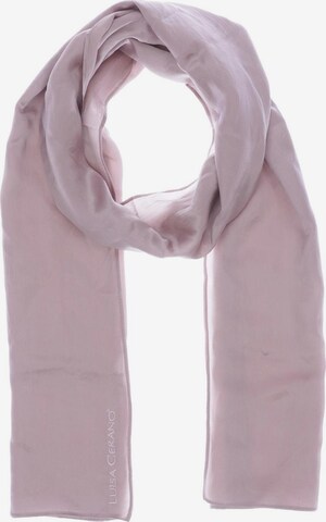 Luisa Cerano Scarf & Wrap in One size in Pink: front