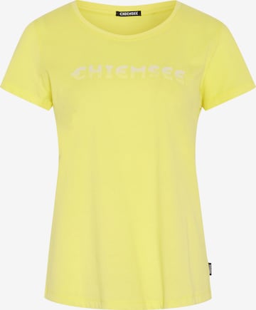 CHIEMSEE T-Shirt in Gelb: predná strana