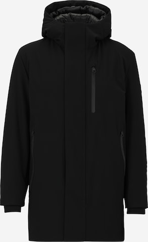 STRELLSON Демисезонная куртка 'Flex' в Черный: спереди