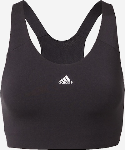 fekete / fehér ADIDAS PERFORMANCE Sportmelltartók 'Ultimate Alpha', Termék nézet