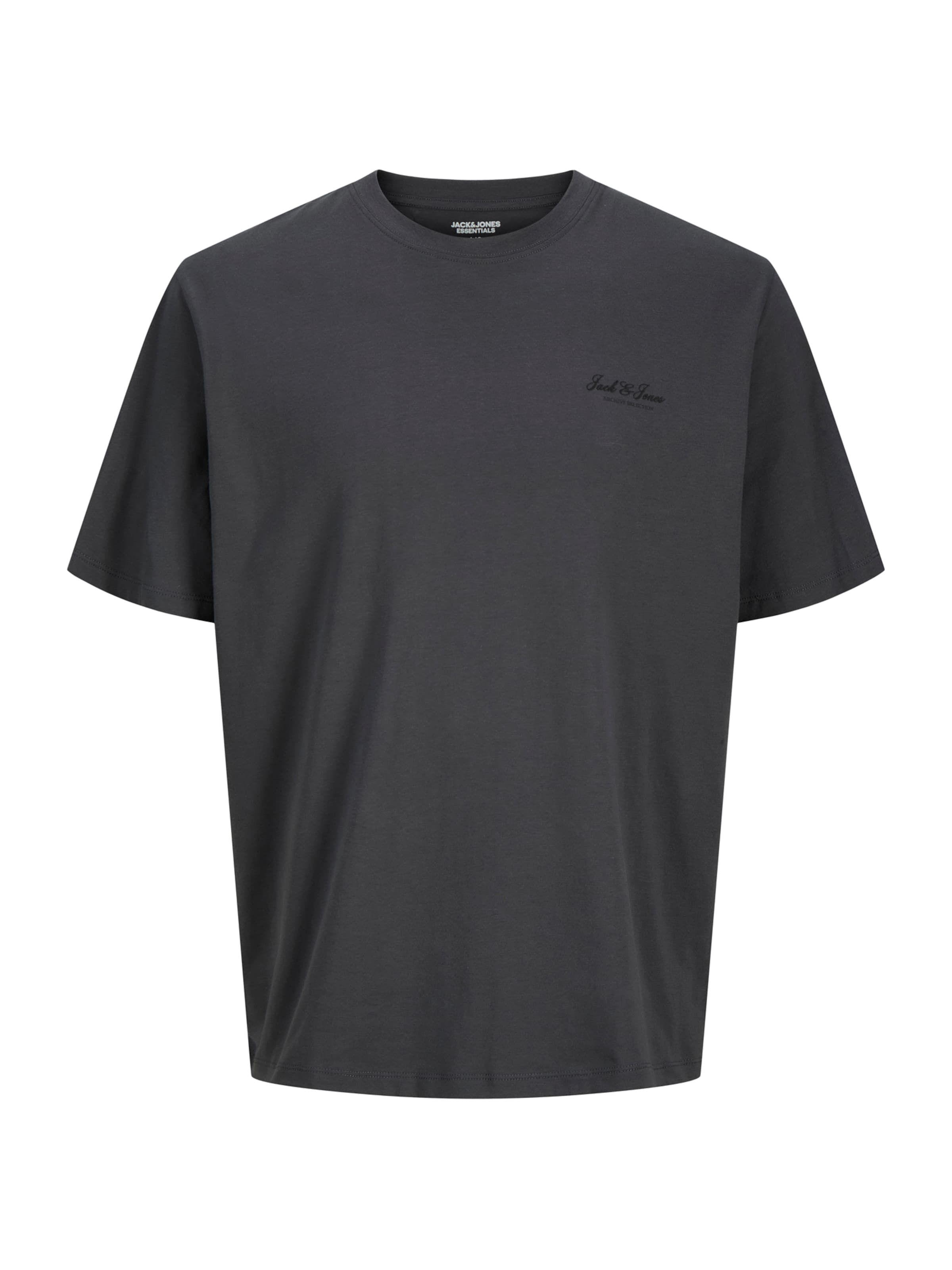 Jack & Jones Plus Shirt 'JJEArchive' in Grey: front