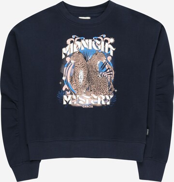 GARCIA Sweatshirt in Blue: front