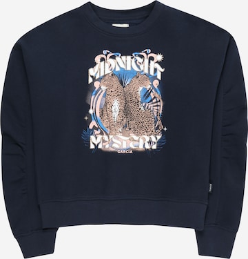 Sweat-shirt GARCIA en bleu : devant