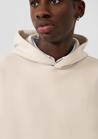 Sweat-shirt QS en gris