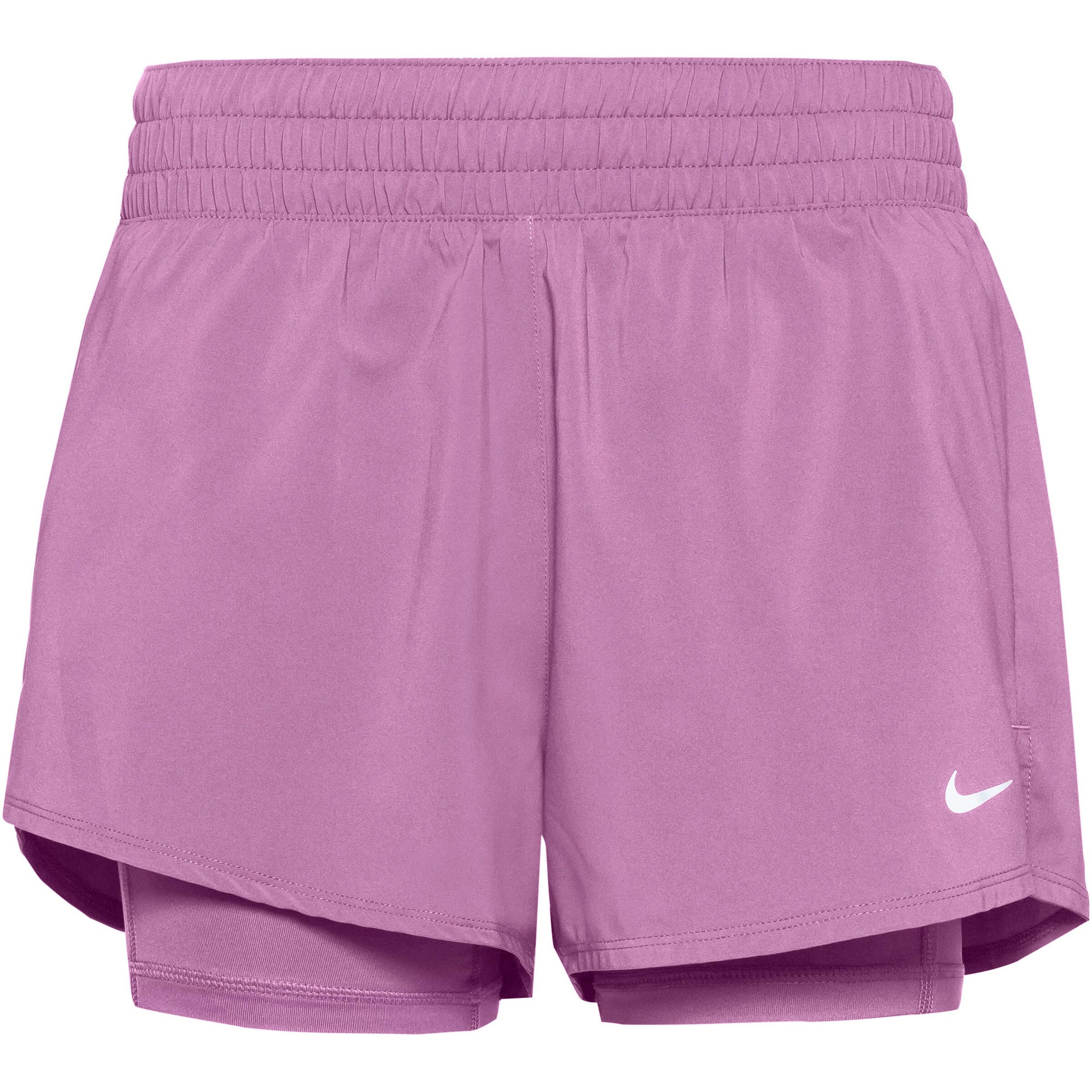 NIKE Workout Pants 'One' in Purple: front