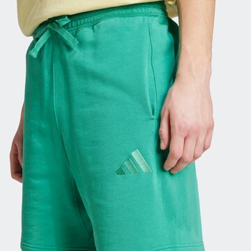 ADIDAS SPORTSWEAR Regular Workout Pants in Green