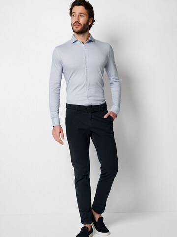 DESOTO Slim fit Overhemd in Blauw