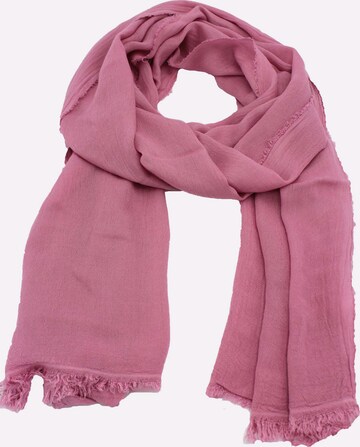 Leslii Scarf in Pink: front