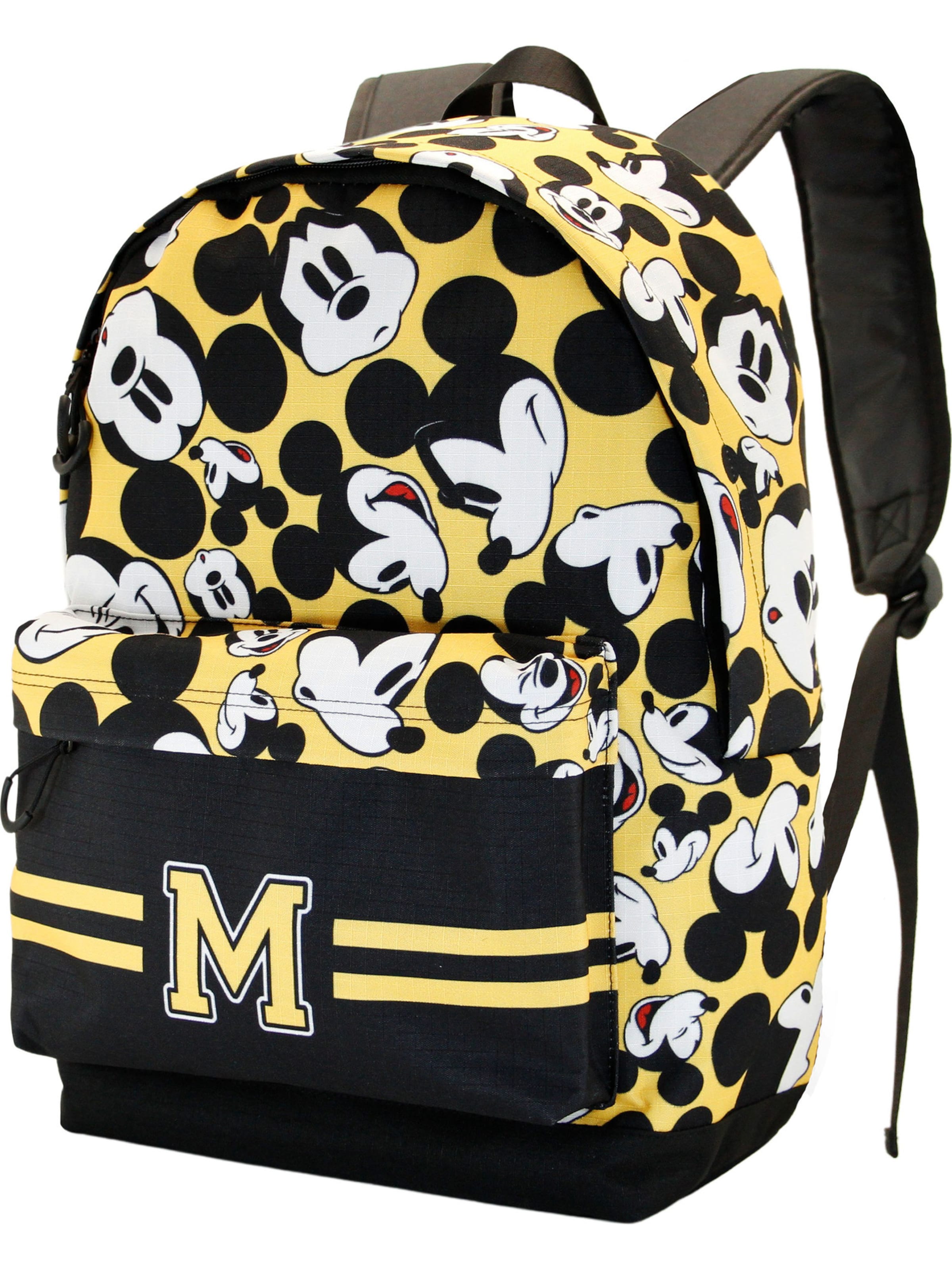 Zaino 'Mickey Mouse Yellow-ECO 2.0 ' di DISNEY in giallo: frontale
