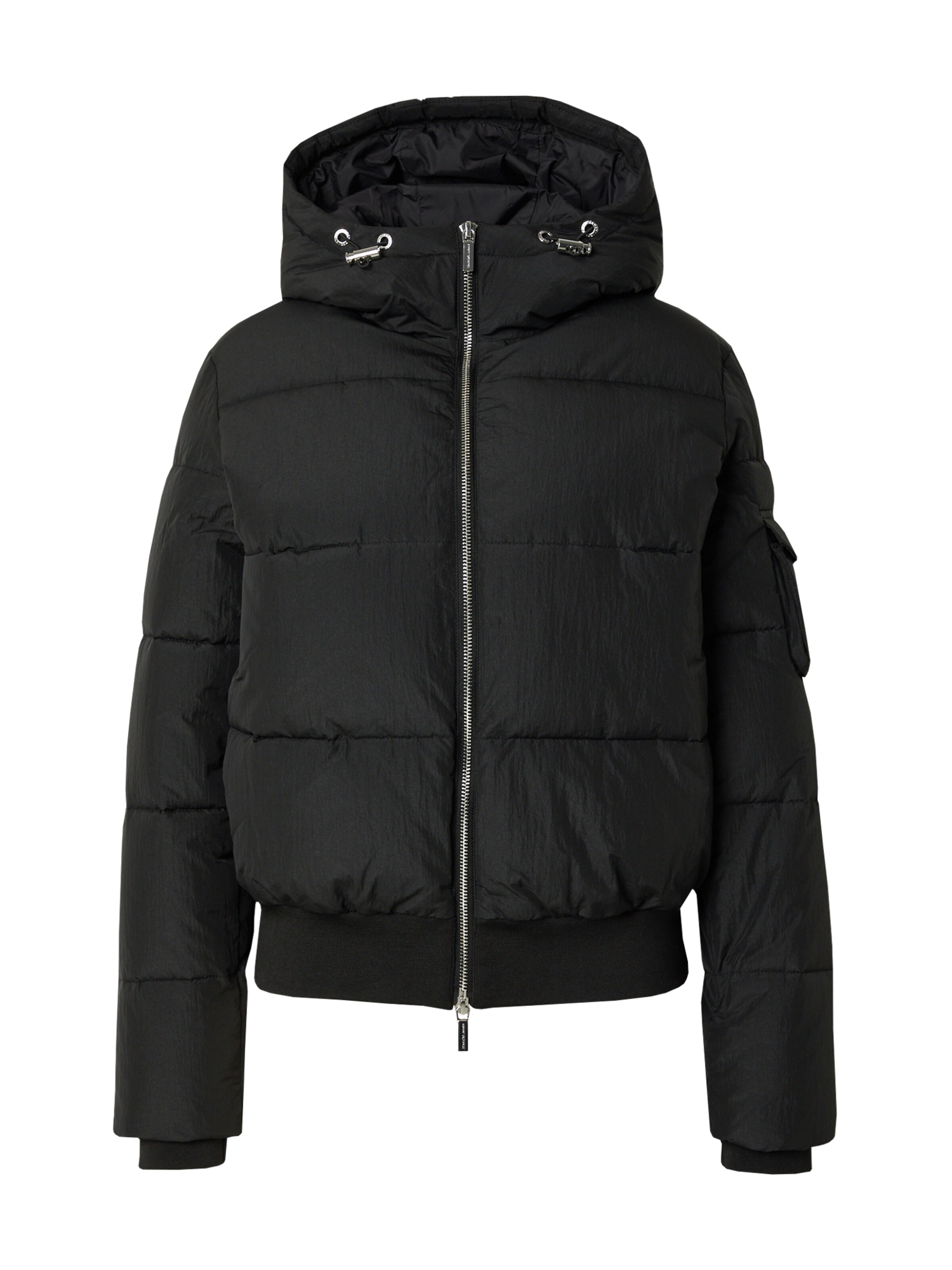 Giacca di mezza stagione di ARMANI EXCHANGE in nero: frontale