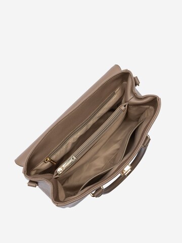 LANCASTER Paris Håndtaske 'Lancaster Sac à main A rabat avec fermoir M Milano Cosmos Sable Foncé' i beige