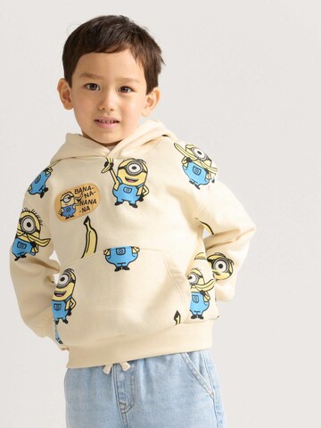 Felpa 'Minions' di Marks & Spencer in beige: frontale
