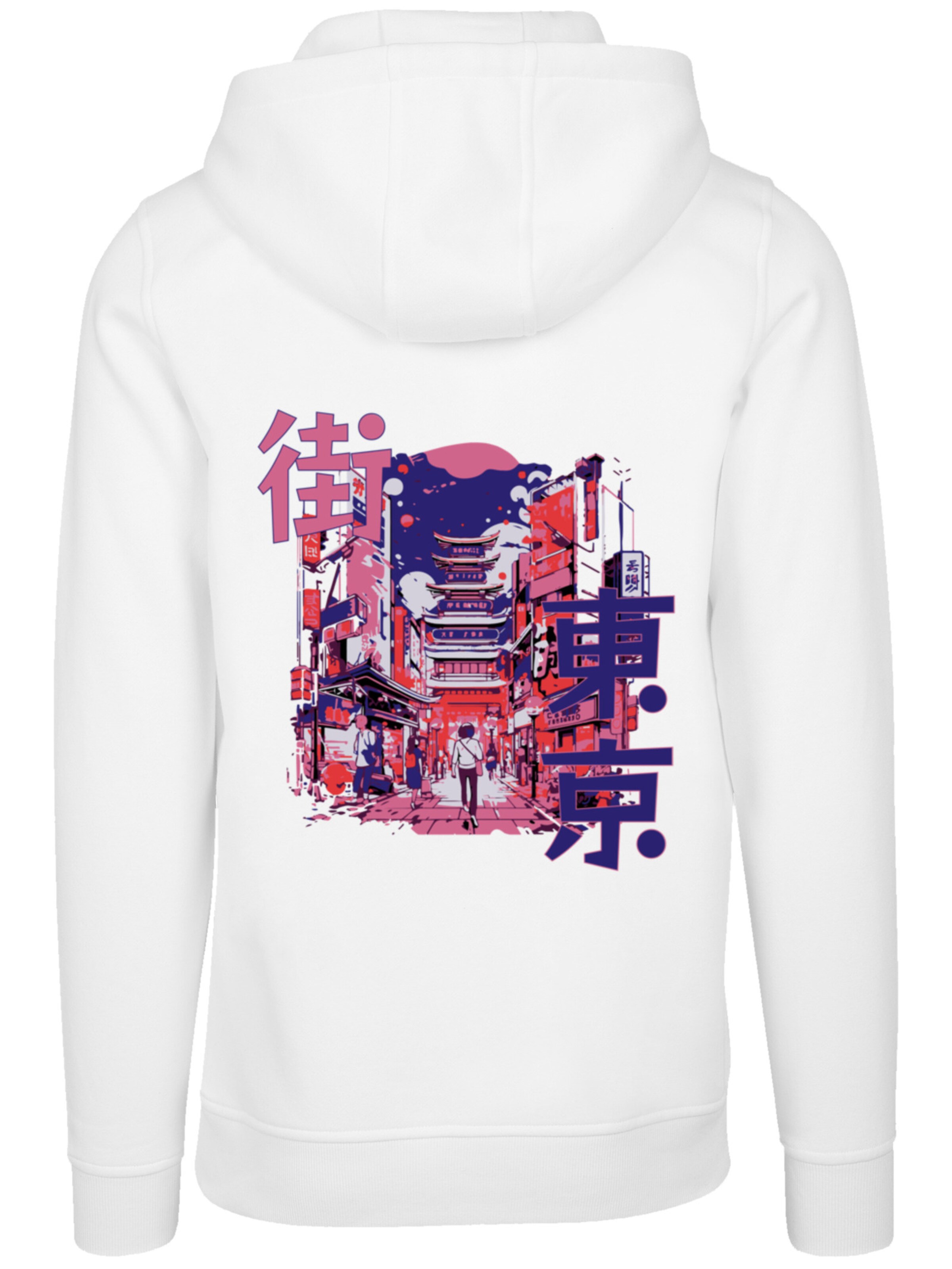 F4NT4STIC Sweatshirt 'Tokio City' in White
