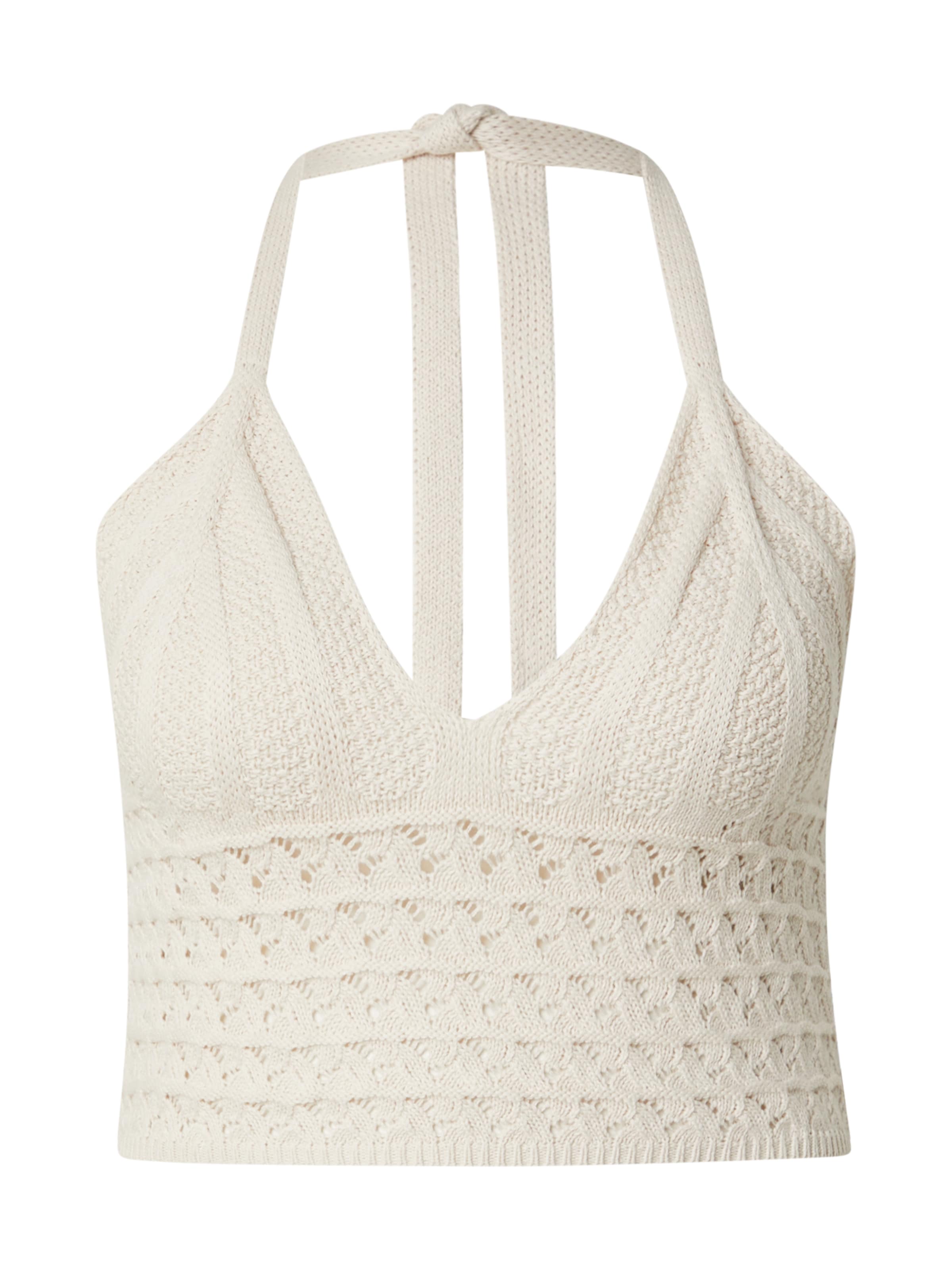 CITA MAASS Top z dzianiny w kolorze beżowym, Podgląd produktu