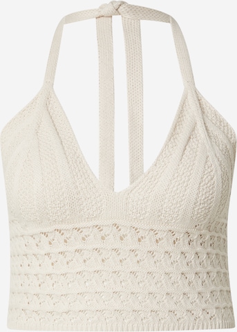 CITA MAASS Neuletoppi värissä beige: etupuoli
