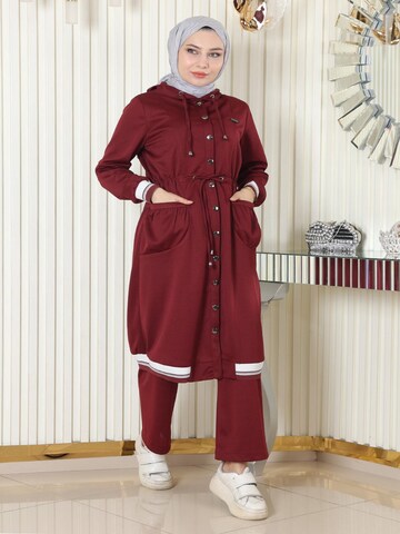MODAMIHRAM Tuniek in Rood: voorkant