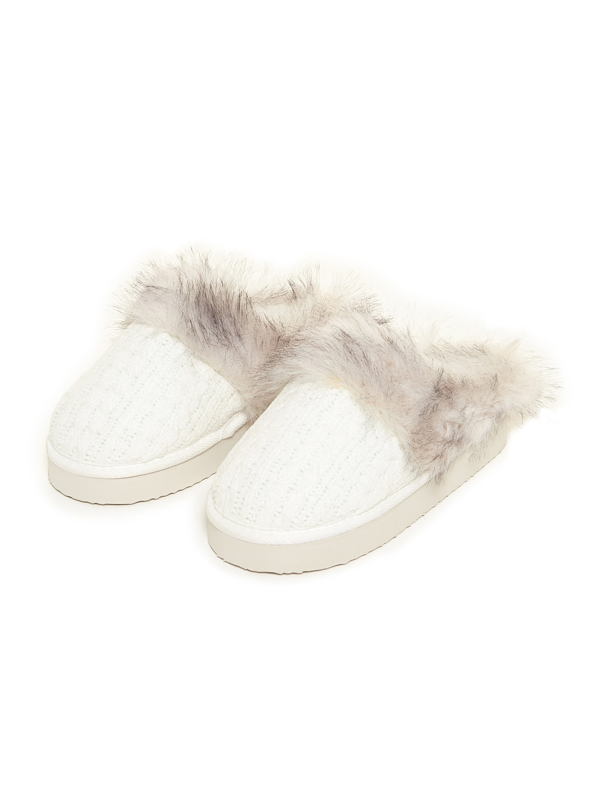 Loungeable Hausschuh in Weiß