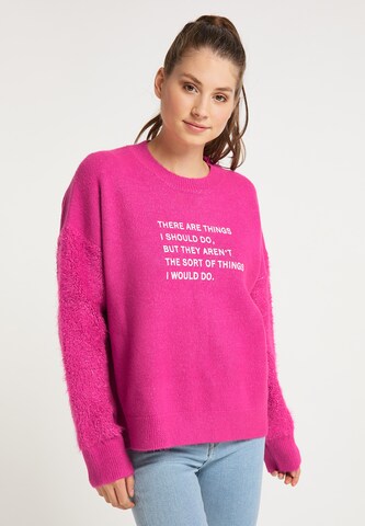 MYMO Pullover in Pink: predná strana